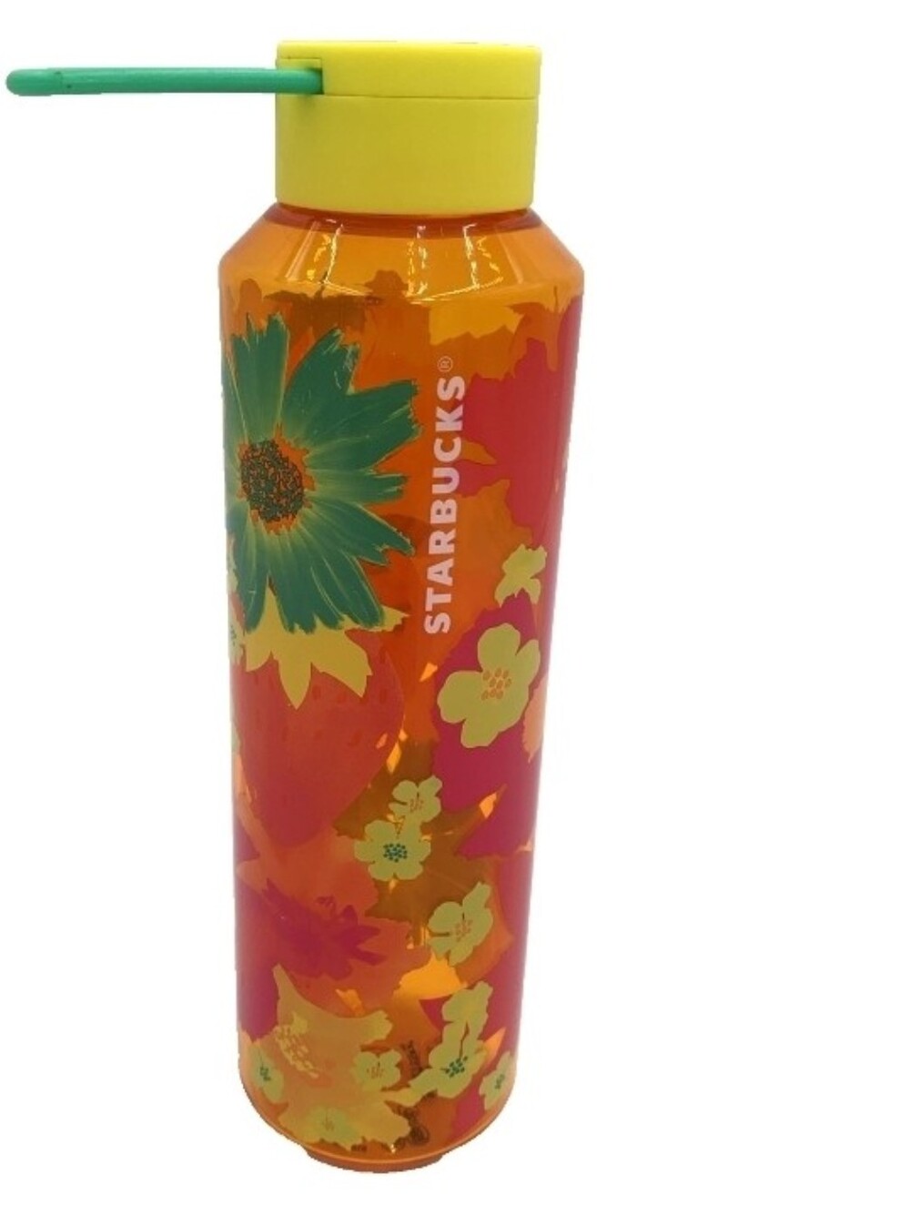 Starbucks Strawberry Fields Floral Water Bottle from the 2022 Summer Collection